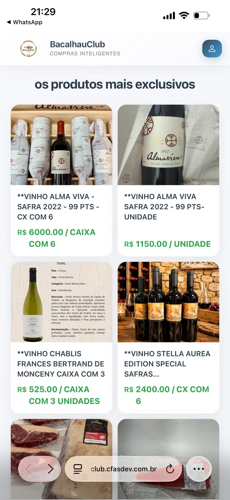 Tela do sistema Ecossistema de Marketplaces & E-commerce